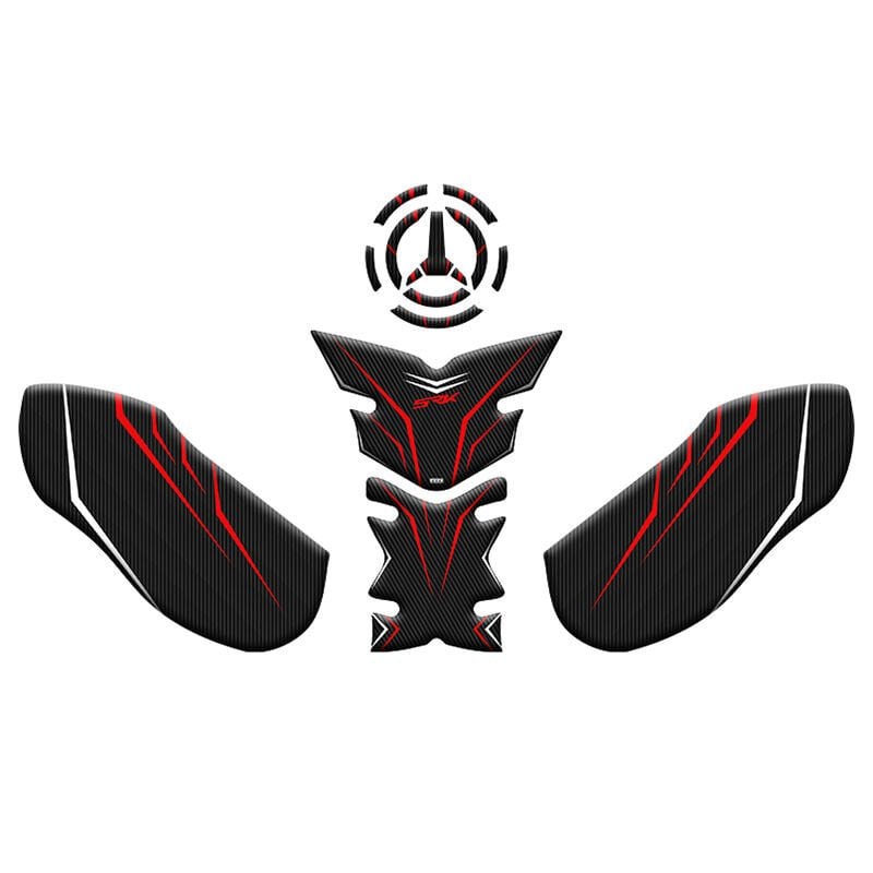 RKS SRK 450 RA ( QJ MOTO ) 2025 UYUMLU TANK PAD SET 004