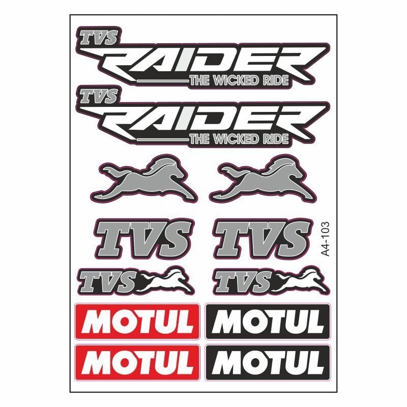 A4 STİCKER 103 TEK PAKET ÇOKLU STİCKER