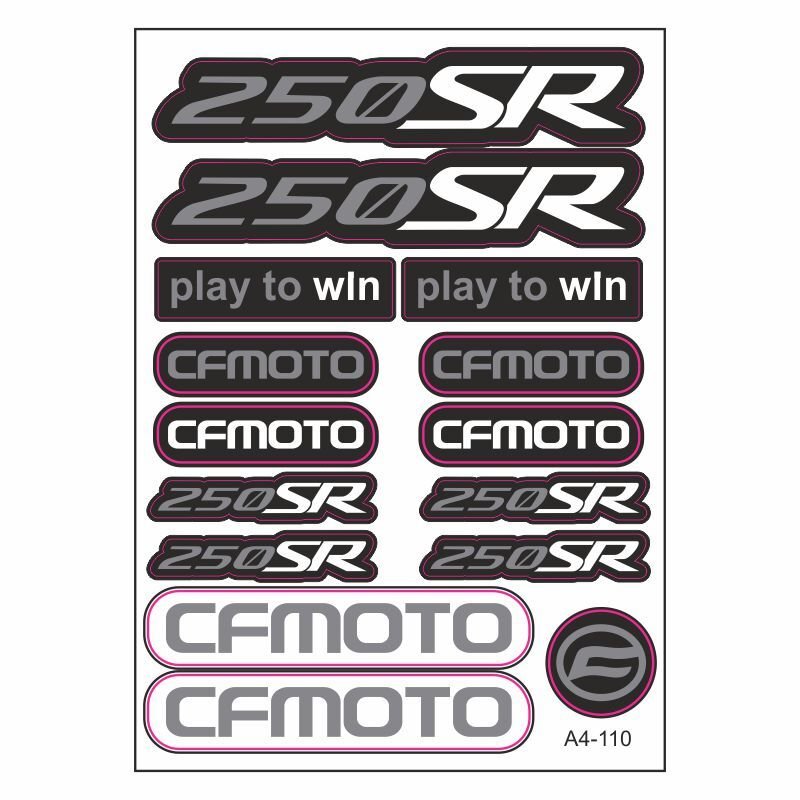 A4 STİCKER 110 TEK PAKET ÇOKLU STİCKER