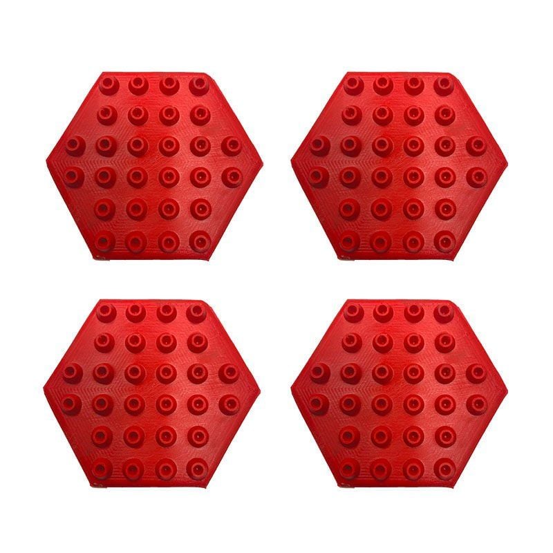 UNİVERSAL 7X7 CM KIRMIZI GOGO GRİP