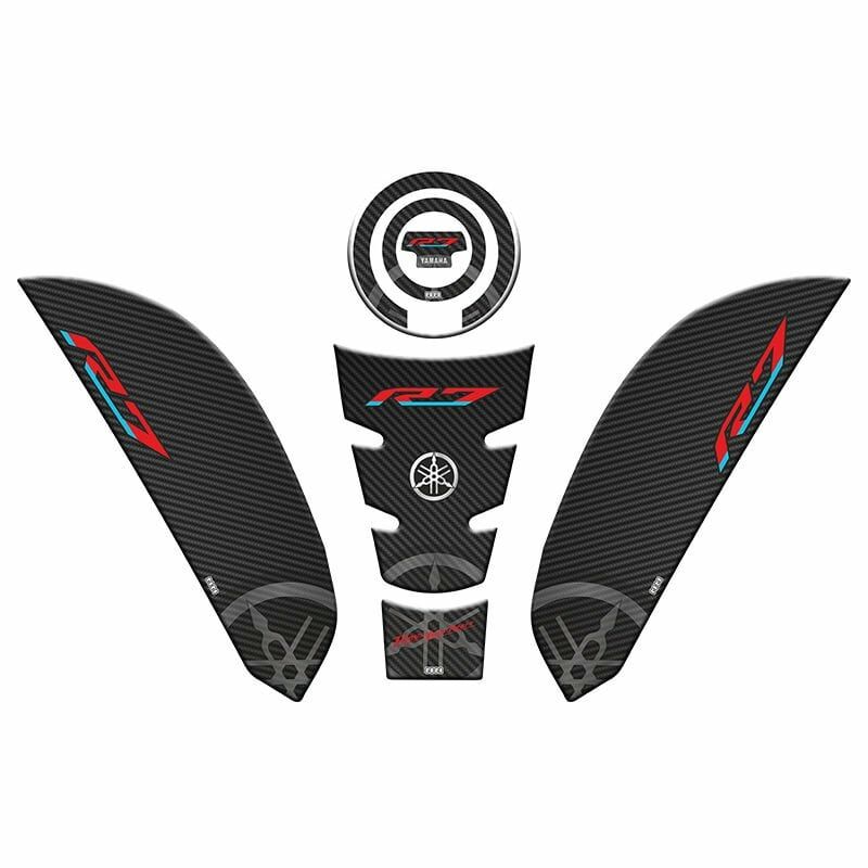 YAMAHA R7 2021 - 2024 UYUMLU TANK PAD SET 006