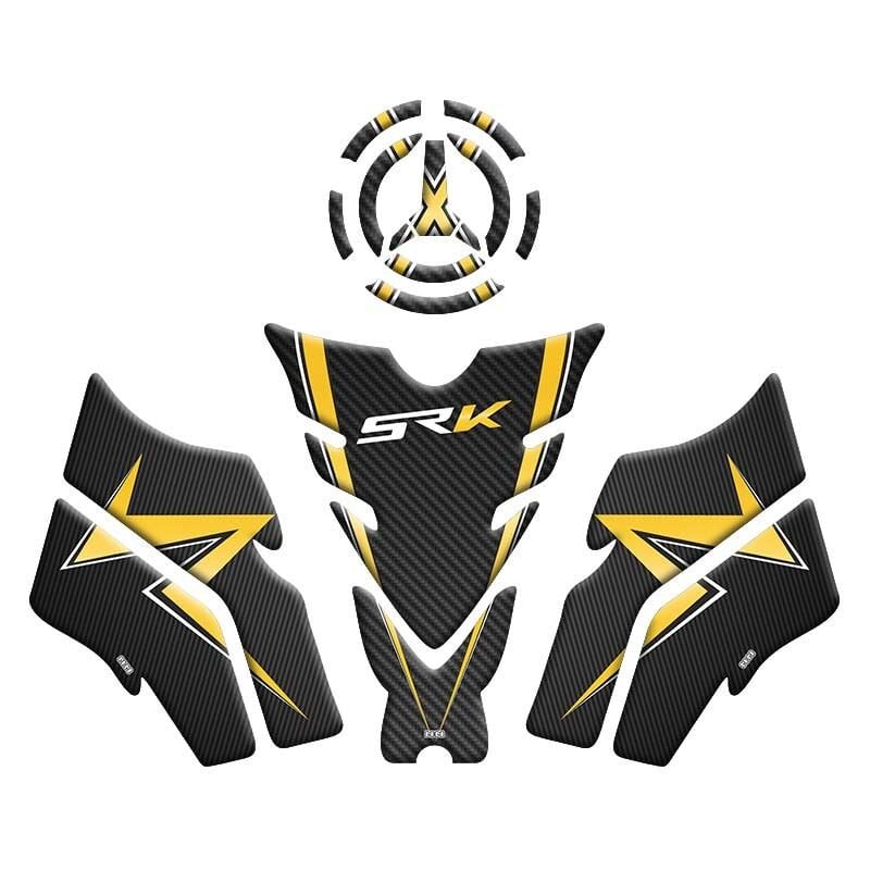 RKS SRK 1250 S 2024 - 2025 UYUMLU TANK PAD SET 004