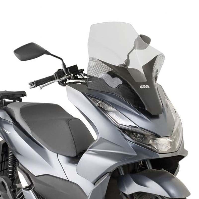 HONDA PCX 2021 - 2024 UYUMLU GİVİ D1190ST ÖN SİPERLİK TUR CAMI ŞEFFAF