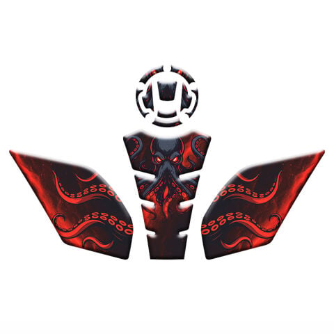 CF MOTO 250 SR 2020 - 2025 UYUMLU TANK PAD SET 012