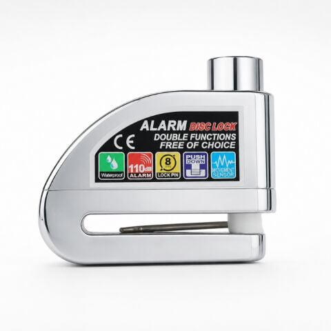 MOTOSİKLET ALARMLI DİSK KİLİDİ ÇELİK