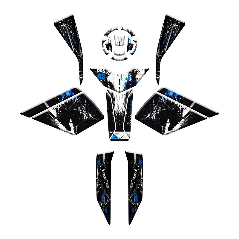 CF MOTO 450 SR 2023 - 2026 UYUMLU FULL TANK PAD SET 004