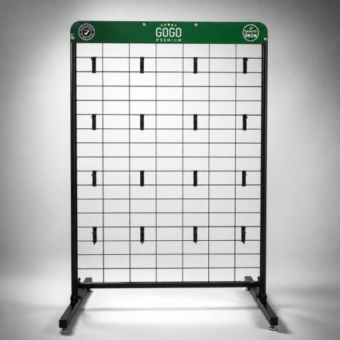 PERAKENDE MAĞAZA DİSPLAY STANDI | METAL TEL STAND 100X200 CM