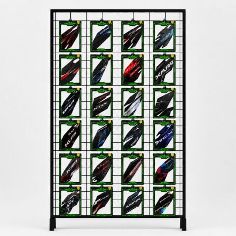 PERAKENDE MAĞAZA DİSPLAY STANDI | METAL TEL STAND 100X200 CM