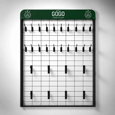 PERAKENDE MAĞAZA DİSPLAY STANDI | METAL TEL STAND 100X200 CM