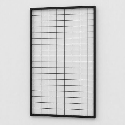 PERAKENDE MAĞAZA DİSPLAY STANDI | METAL TEL STAND 100X200 CM
