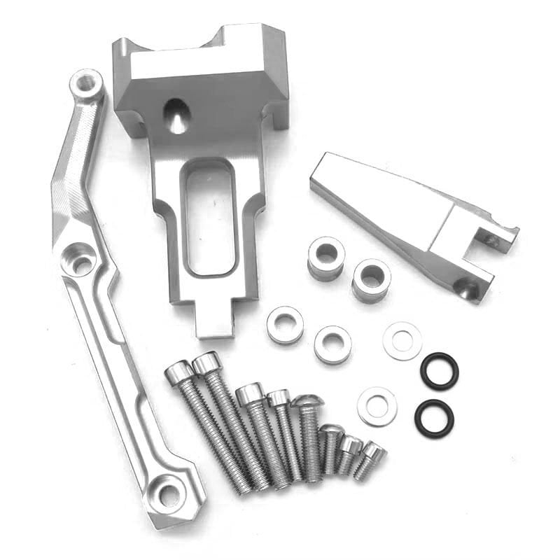 YAMAHA MT 09 TRACER 2015 -2017  UYUMLU DENGE AMOTİSÖR BAĞLANTI APARATI GÜMÜŞ