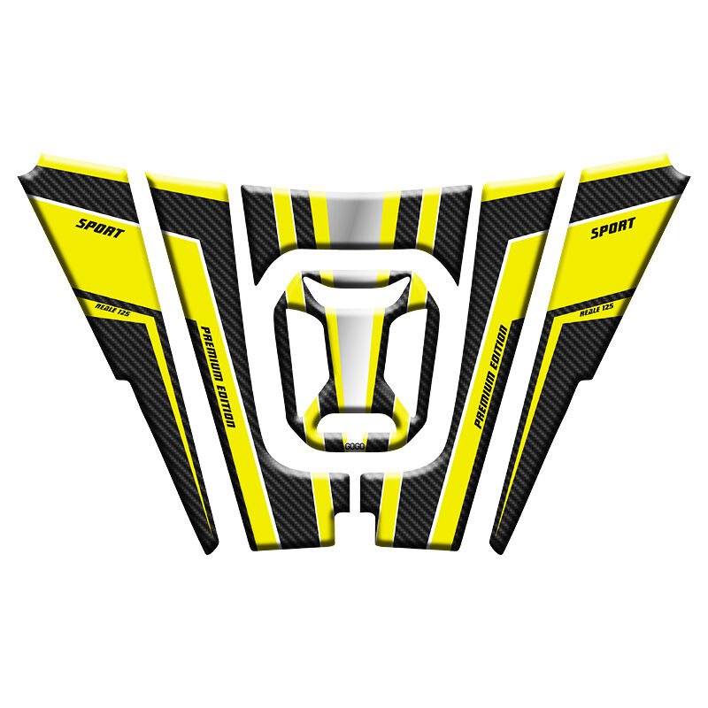 RKS REALE 125 2024 - 2025 UYUMLU TANK PAD 003