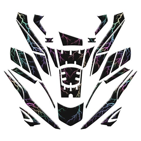 HONDA PCX 2025-2026 UYUMLU TANK PAD SET HOLOGRAM 018