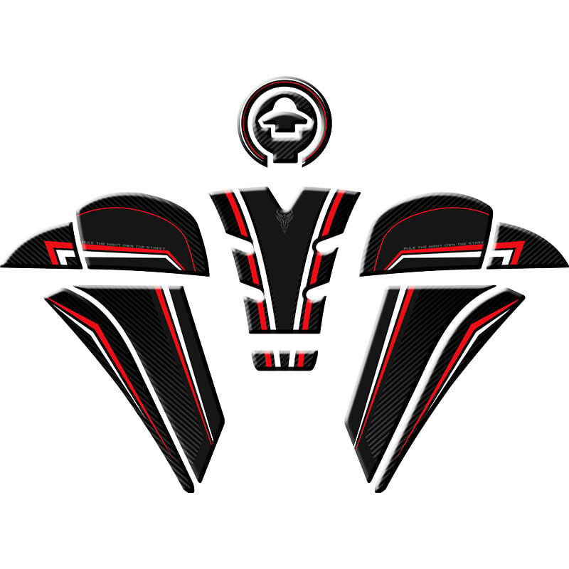YAMAHA MT25 2020 - 2026 UYUMLU TANK PAD SET 013