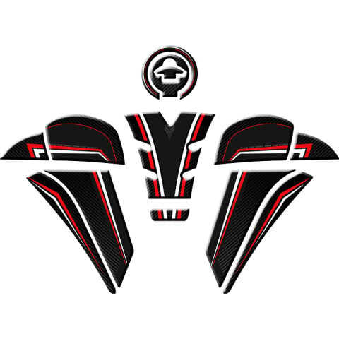 YAMAHA MT25 2020 - 2026 UYUMLU TANK PAD SET 013