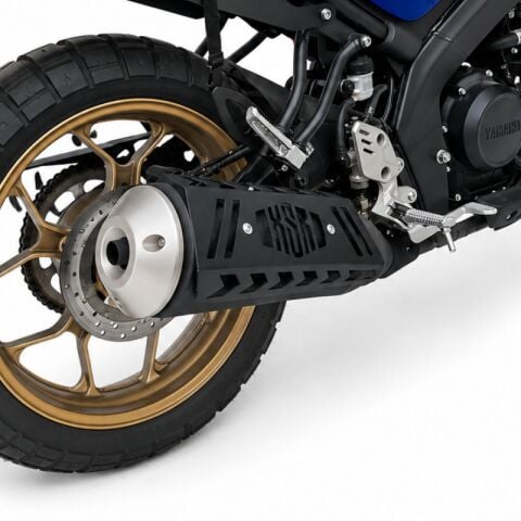 YAMAHA XSR 125 UYUMLU UYUMLU EGZOZ KORUMA DEMİRİ