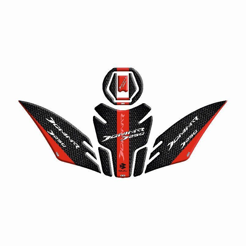BAJAJ DOMiNAR 250 2020 - 2026 UYUMLU TANK PAD SET 007