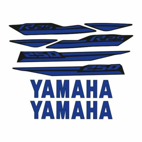 YAMAHA R25 UYUMLU STİCKER SET 002