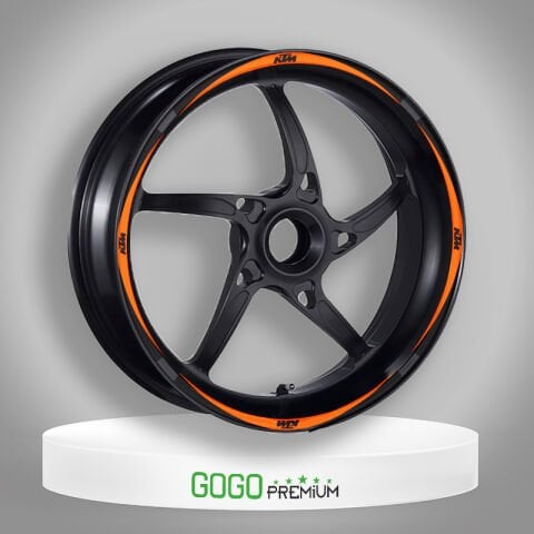 KTM UYUMLU TURUNCU 1 SET JANT ŞERİDİ