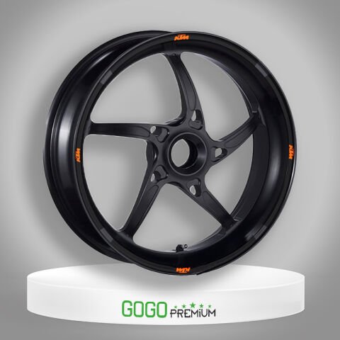KTM UYUMLU SİYAH 1 SET JANT ŞERİDİ