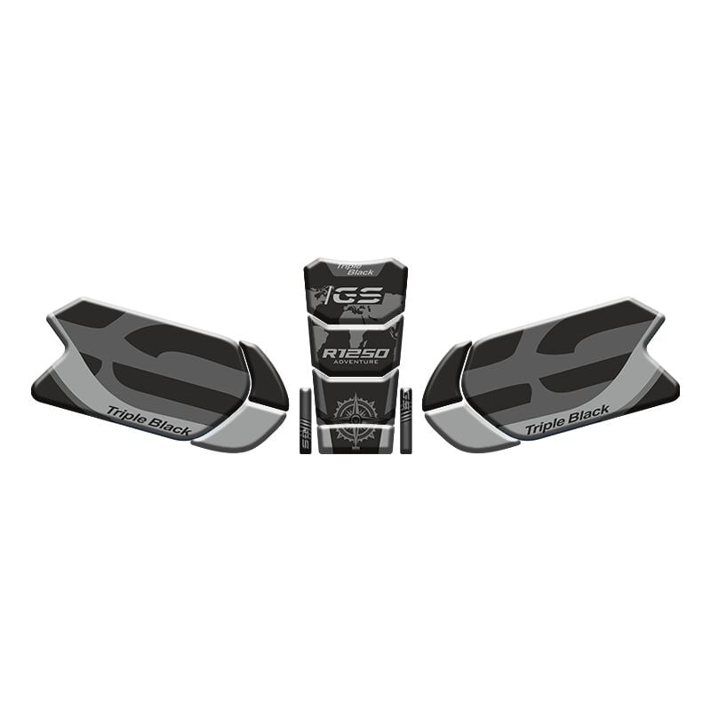BMW GS R 1250 2013 - 2024 UYUMLU TANK PAD SET 002