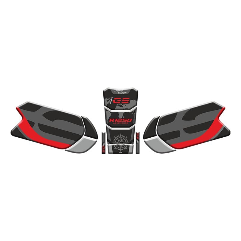 BMW GS R 1250 2013 - 2024 UYUMLU TANK PAD SET 005