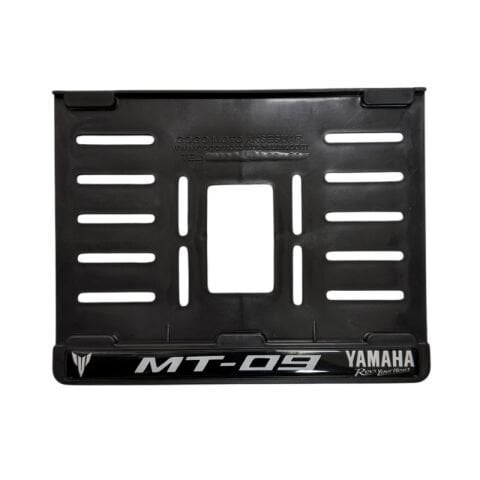 YAMAHA MT-09 UYUMLU BEYAZ PLASTİK (15x24 cm) KIRILMAZ PLAKALIK