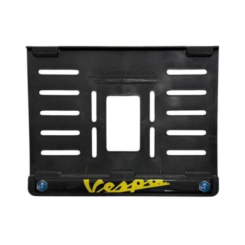 VESPA UYUMLU SARI PLASTİK (15x24 cm) KIRILMAZ PLAKALIK