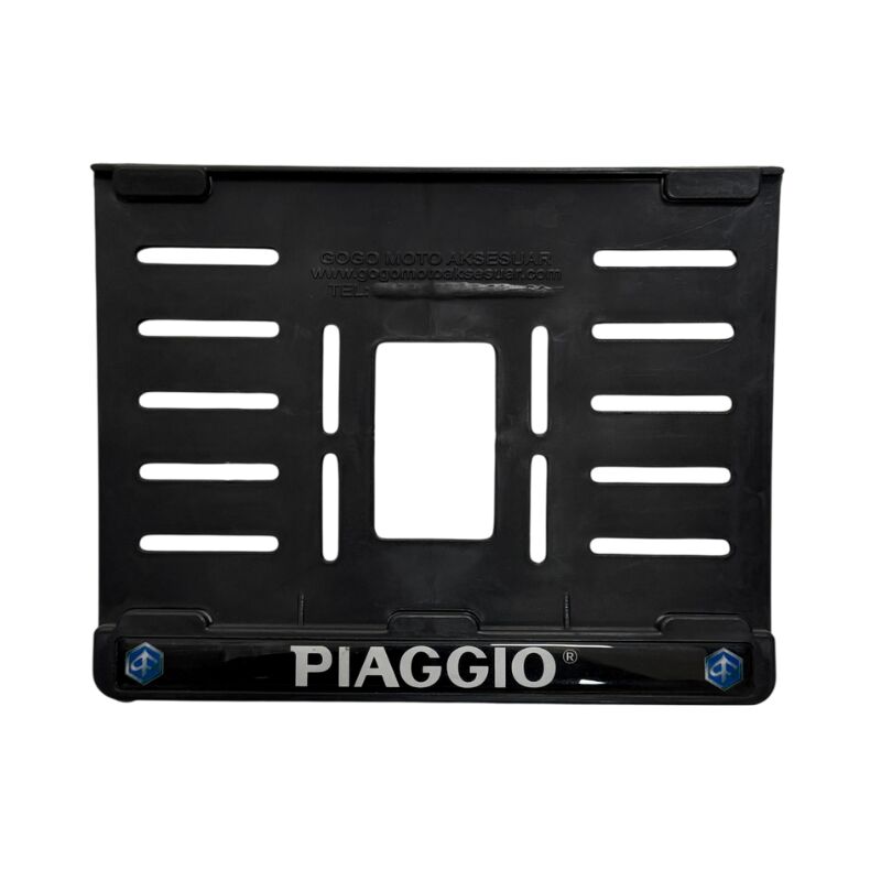 PIAGGIO UYUMLU PLASTİK (15x24 cm) KIRILMAZ PLAKALIK