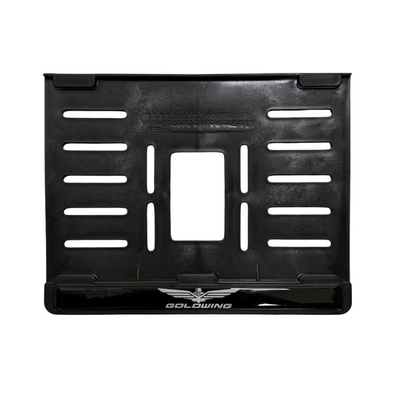 GOLDWING UYUMLU BEYAZ PLASTİK (15x24 cm) KIRILMAZ PLAKALIK