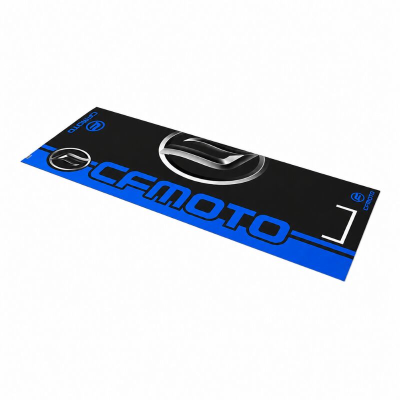 CF MOTO UYUMLU MAVİ DESENLİ 80 X 220 cm KAYDIRMAZ MOTOSİKLET HALISI
