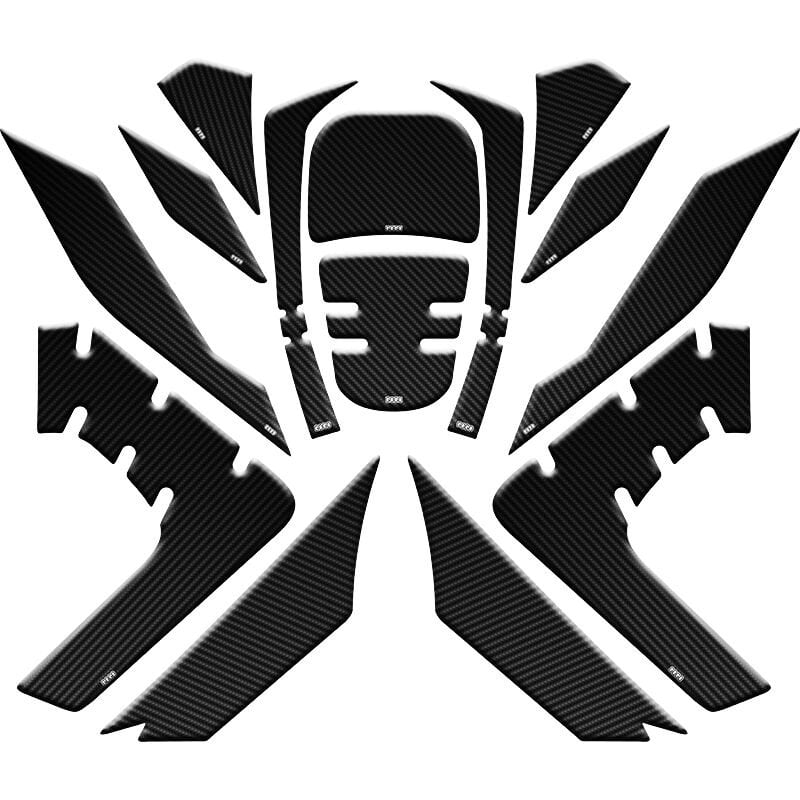 HONDA FORZA 2018 - 2020 UYUMLU Tank Pad Set 001