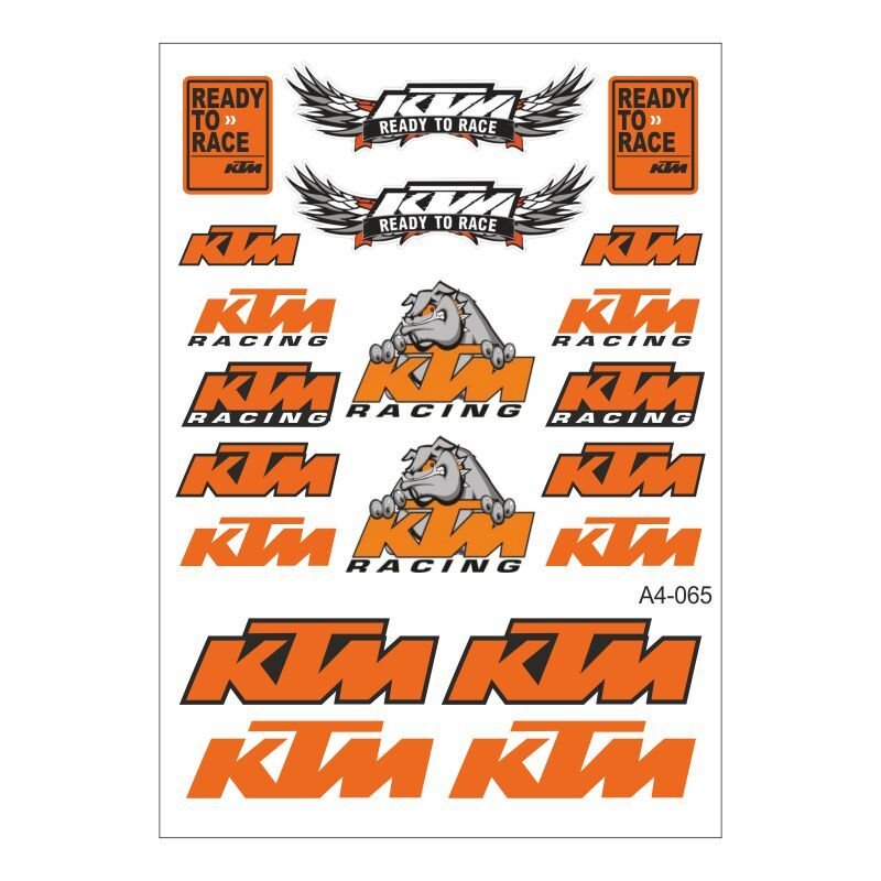 A4 STİCKER 065 TEK PAKET ÇOKLU STİCKER