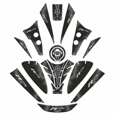 YAMAHA R25 2019 - 2024 UYUMLU TANK PAD SET 002