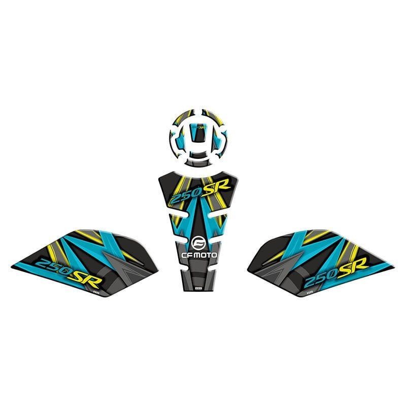 CF MOTO 250 SR 2020 - 2025 TANK PAD SET 001