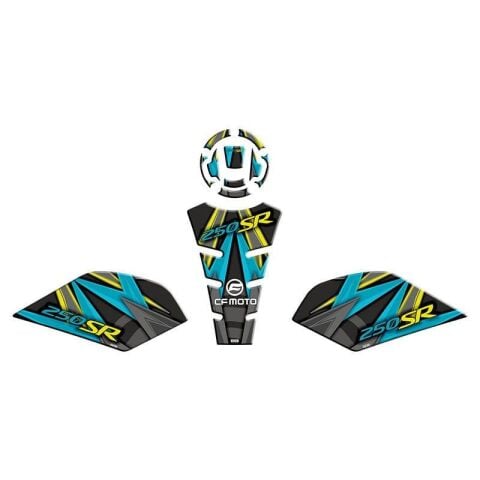 CF MOTO 250 SR 2020 - 2025 TANK PAD SET 001