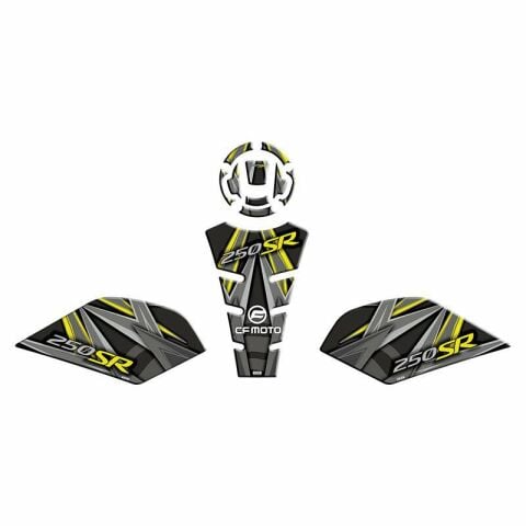 CF MOTO 250 SR 2020 - 2025 TANK PAD SET 002