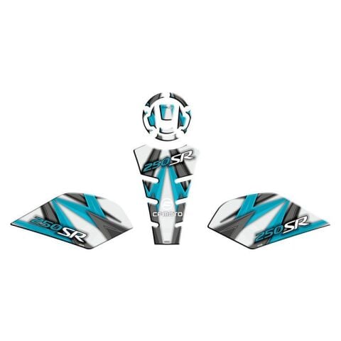 CF MOTO 250 SR 2020 - 2025 TANK PAD SET 003