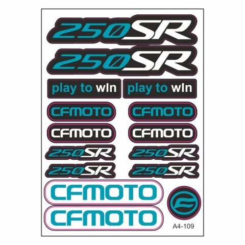 A4 STİCKER 109 TEK PAKET ÇOKLU STİCKER
