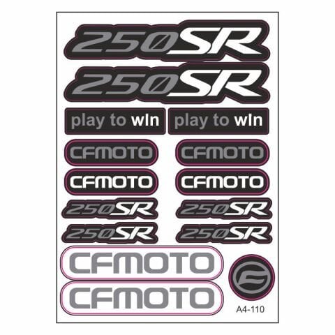 A4 STİCKER 110 TEK PAKET ÇOKLU STİCKER