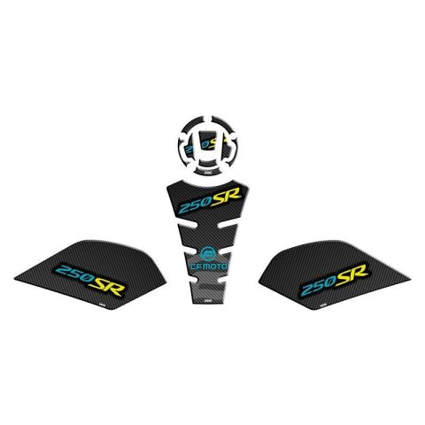 CF MOTO 250 SR 2020 - 2025 TANK PAD SET 006