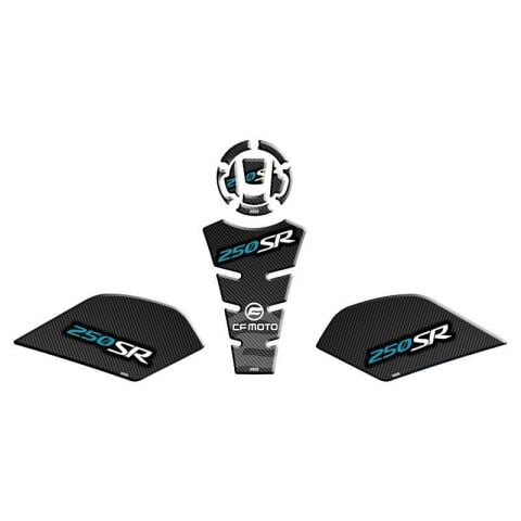 CF MOTO 250 SR 2020 - 2025 TANK PAD SET 007