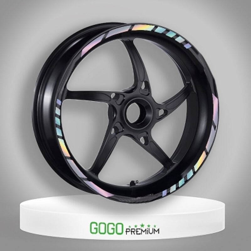 HOLOGRAMLI I HONDA PCX UYUMLU 1 SET JANT ŞERİDİ