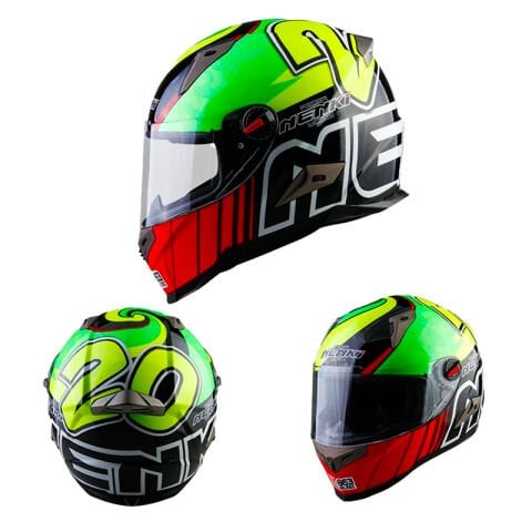 NENKİ FULL FACE KASK ŞEFFAF VİZÖR MODEL 1