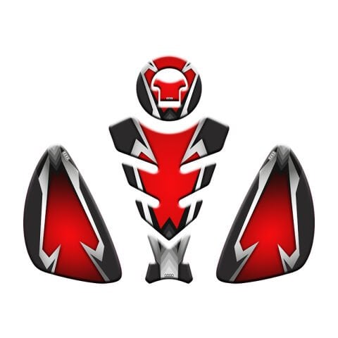 HONDA CBR 125cc-250cc 2005 - 2018 UYUMLU Tank Pad Set 002