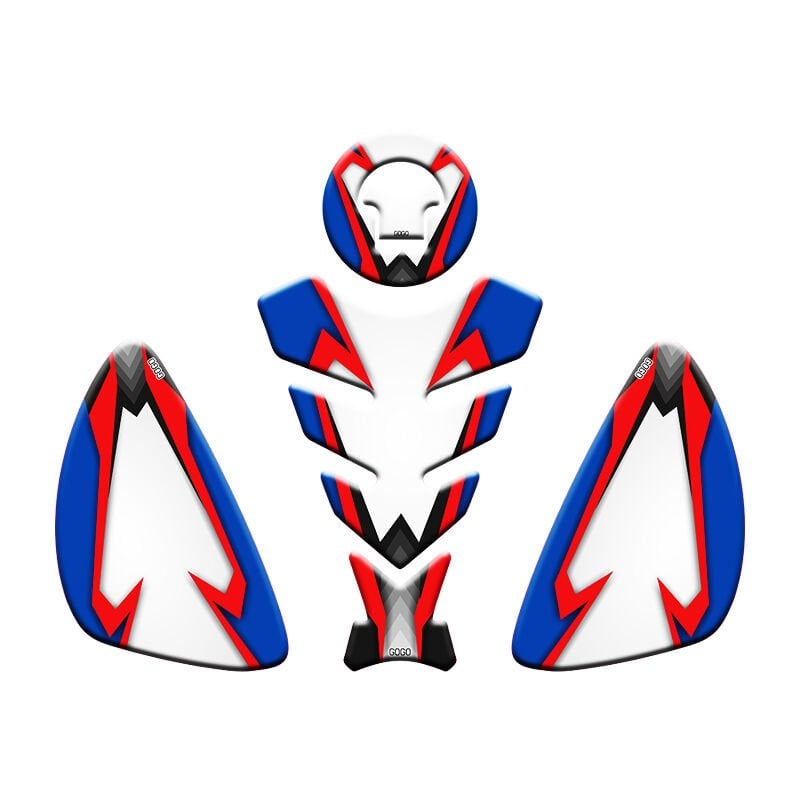 HONDA CBR 125cc-250cc 2005 - 2018 UYUMLU Tank Pad Set 004