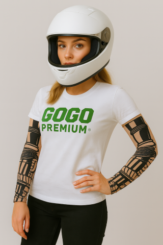 GİYİLEBİLİR KOL DÖVMESİ & KOL ÇORABI 3D BASKILI 2 ADET 002