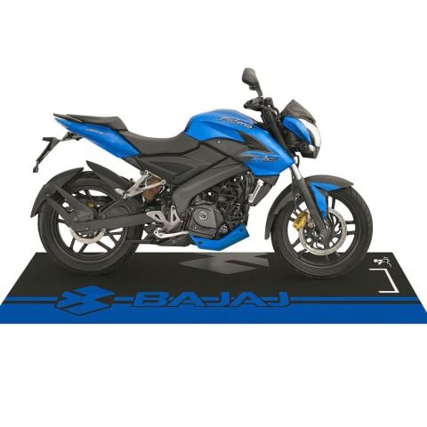 BAJAJ MAVİ DESENLİ 80 X 220 cm KAYDIRMAZ MOTOSİKLET HALISI