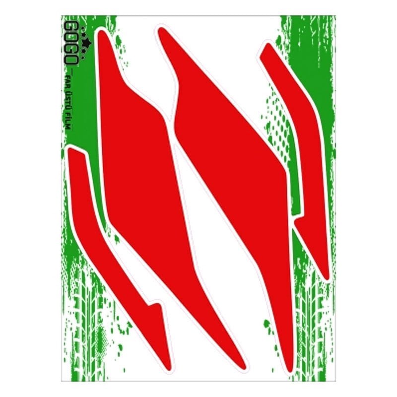 HONDA PCX 2021 - 2024 UYUMLU GENİŞ FAR ÜSTÜ FİLM KIRMIZI