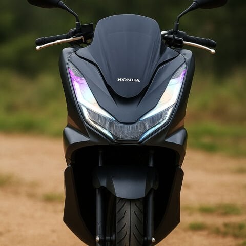 HONDA PCX 2021 - 2024 UYUMLU GENİŞ FAR ÜSTÜ FİLM HOLOGRAM